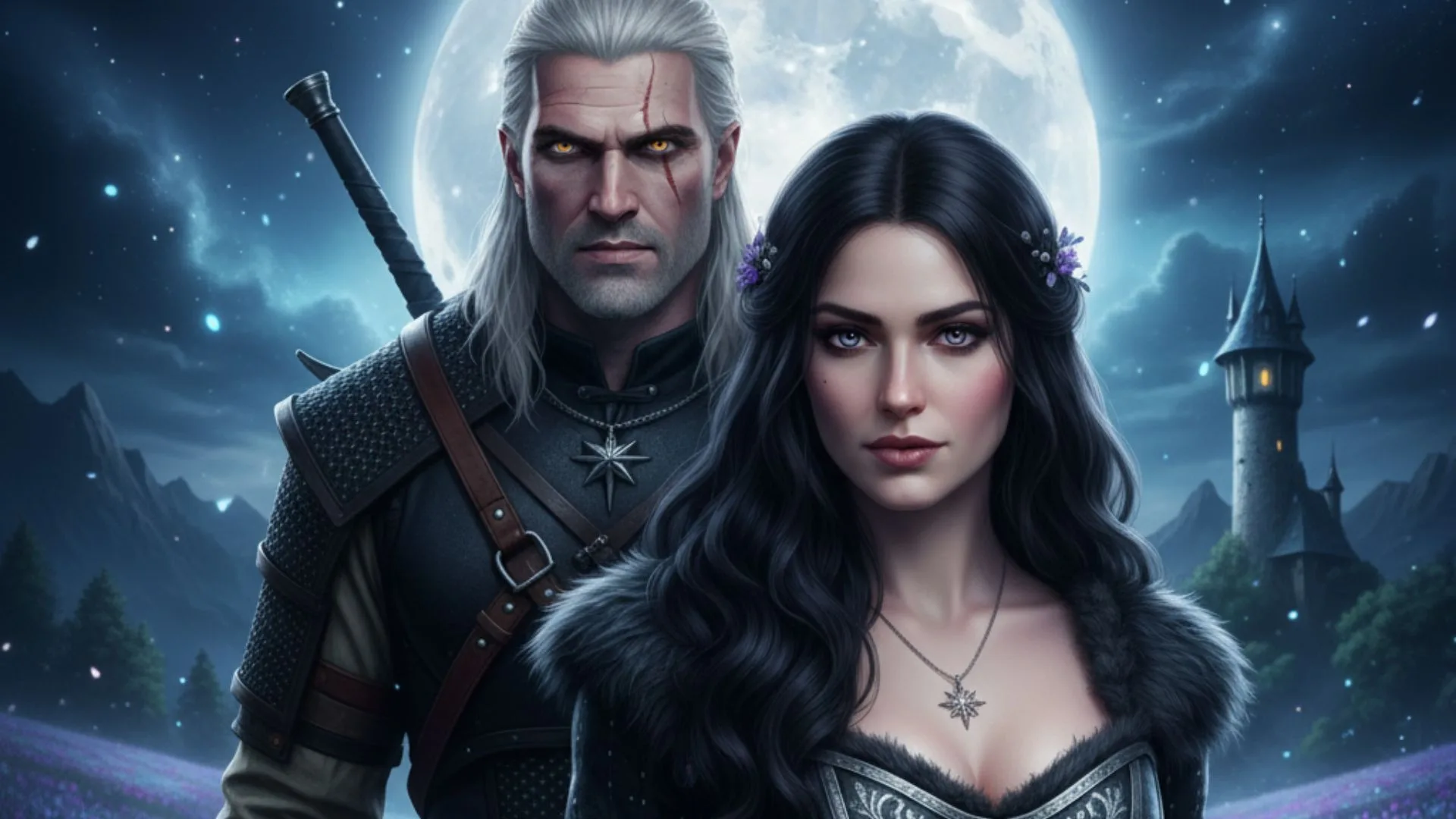 The Witcher y Yennefer