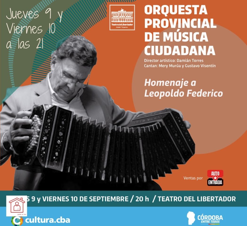 Homenaje a Leopoldo Federico por la Orquesta Provincial de Música Ciudadana