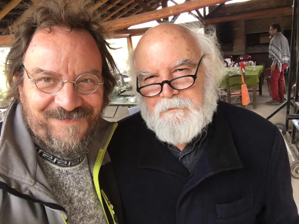 Pablo Aguiar Cáu y Juan Sasturain
