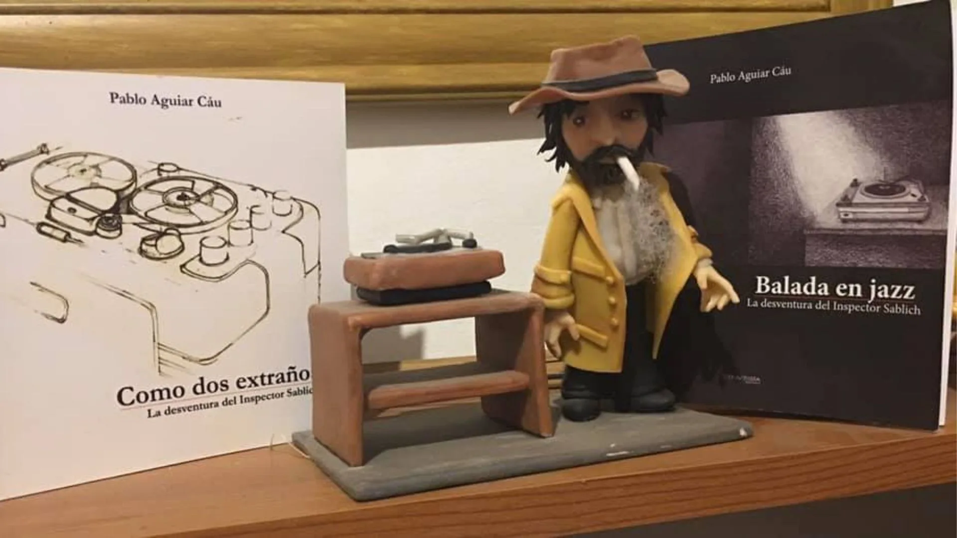 El Inspector Sablich con sus dos primeros libros