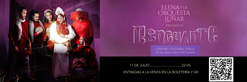 Poster de Elena y la Orquesta Lunar en Tucumán