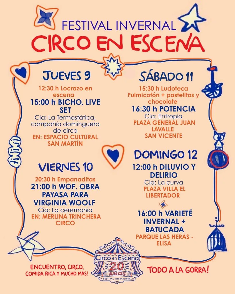 Programa de Circo en Escena 2026