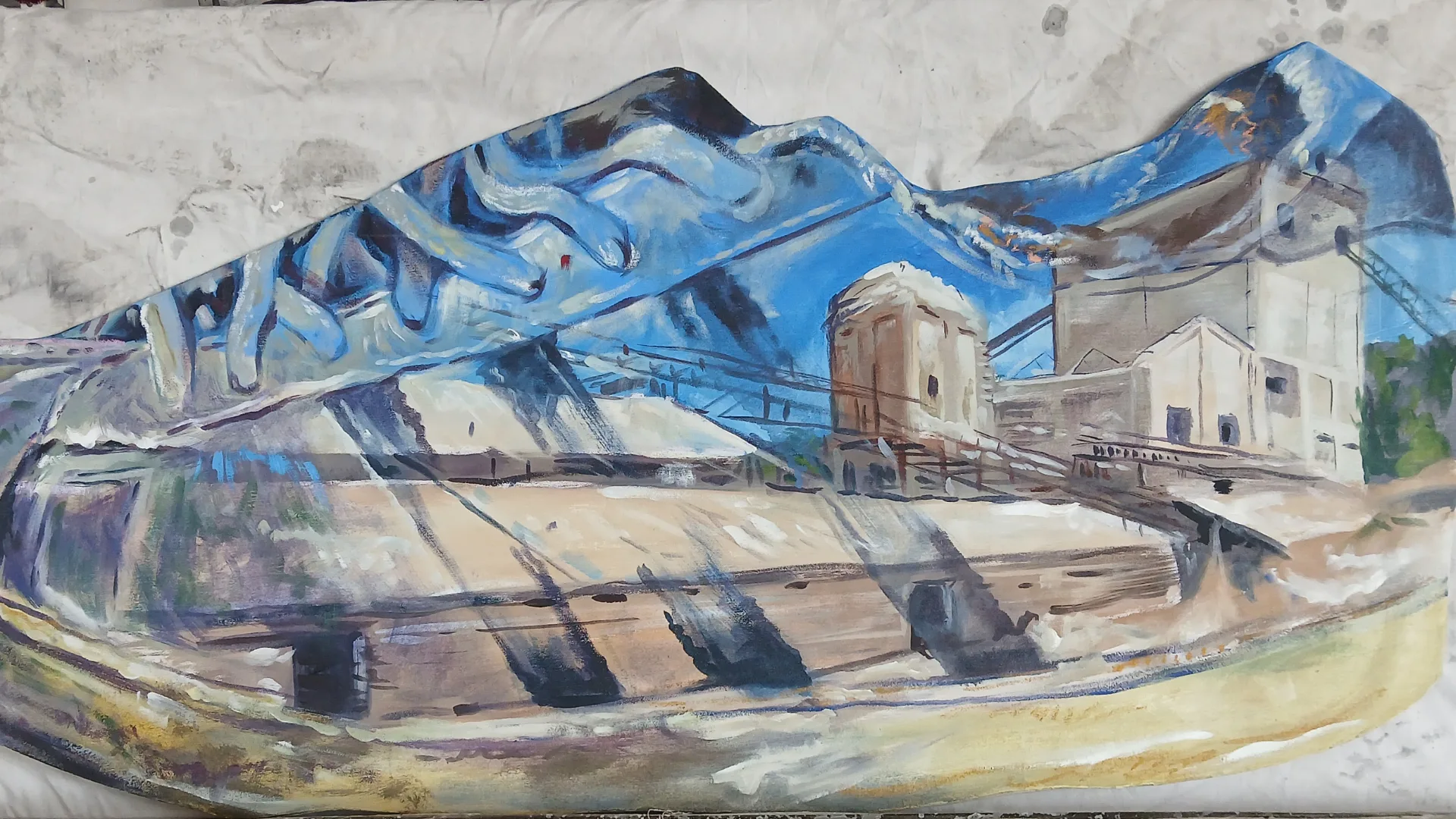 Obra de la muestra Donde me lleven