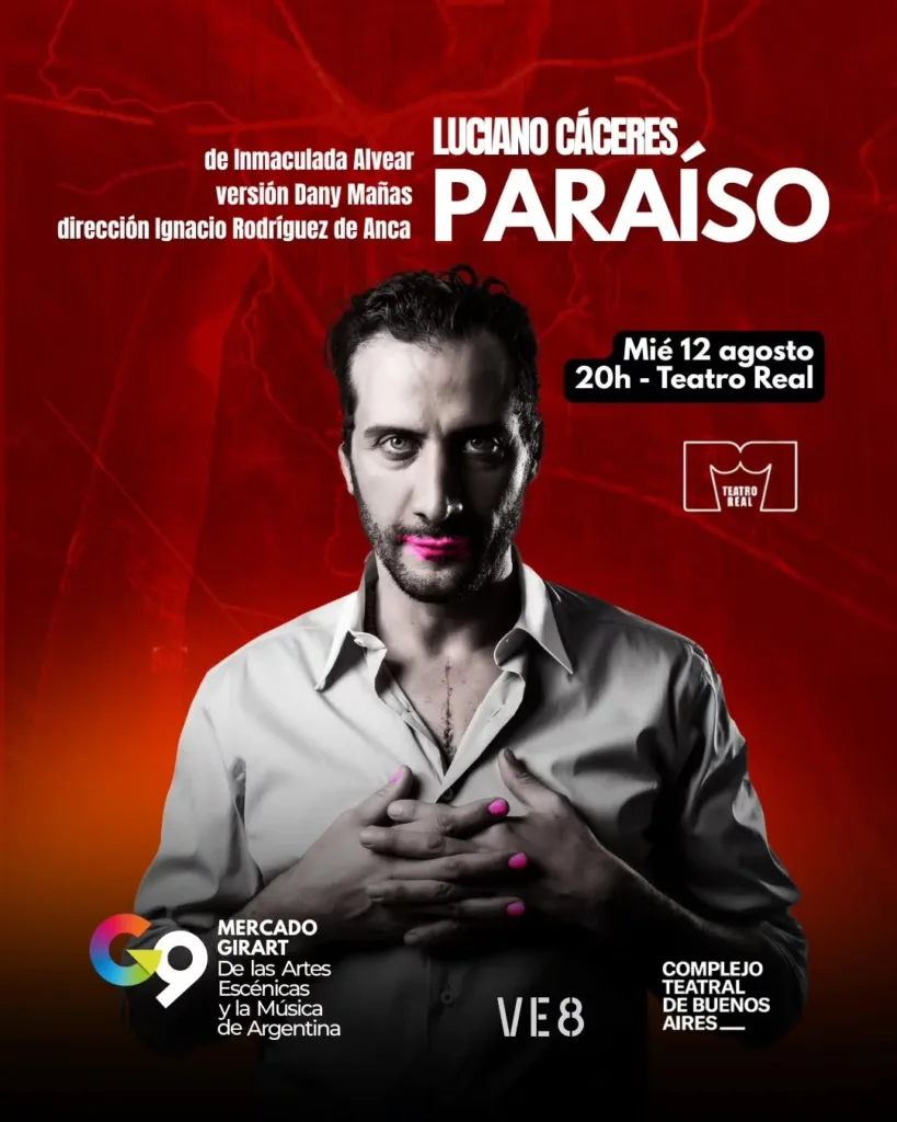 Obra de teatro "Paraíso" en el Mercado Girart
